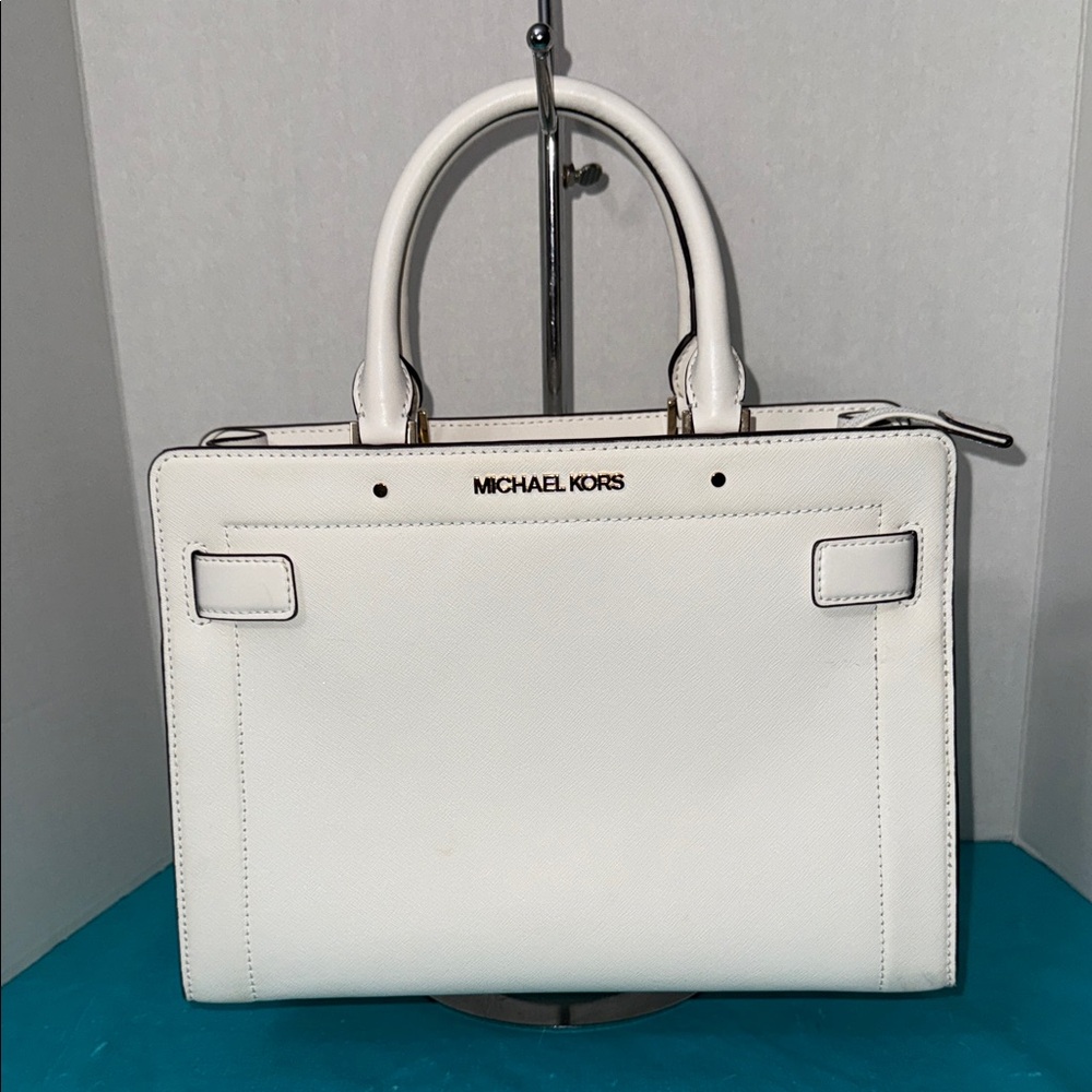 Michael Kors Rayne Medium Leather Satchel